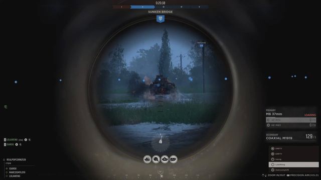 Hell Let Loose Greyhound Scout Tank vs Panther смотреть онлайн