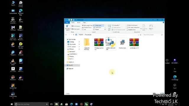 Python Programming Lesson 01 - Introduction to Python and Create first Python Program | Techසර LK смотреть онлайн