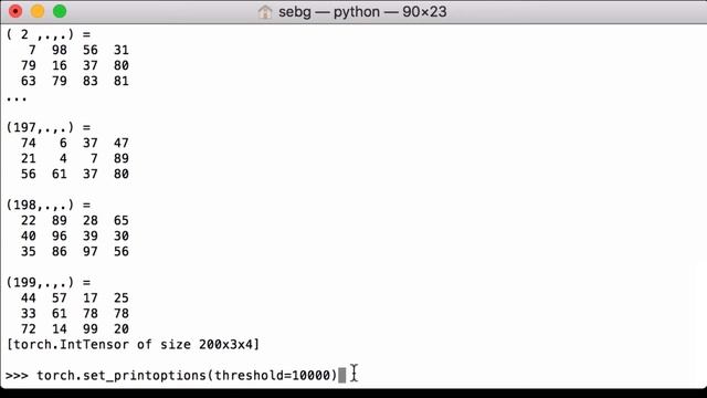 PyTorch Print Tensor: Print Full Tensor in PyTorch - PyTorch Tutorial смотреть онлайн
