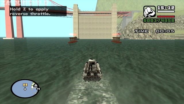 Getting GOLD in Basic Seamanship - Boat School - EASY! with the Frame Limiter on - GTA San Andreas смотреть онлайн
