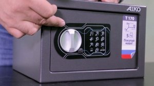 Aiko T-140 EL и Aiko T-170 EL – краткий обзор кодовых сейфов
