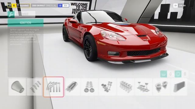 Forza horizon 4 2009 Chevrolet Corvette zr1 drag tune смотреть онлайн