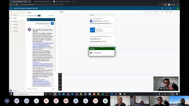 Building a Crisis FAQ bot using Power Virtual Agents смотреть онлайн