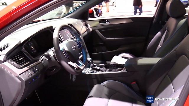 2019 Hyundai Sonata - Exterior and Interior Walkaround - 2019 Detroit Auto Show смотреть онлайн