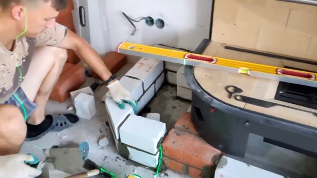 Камин за миллион, дома! Полукруглый короб! Блог печника. смотреть онлайн