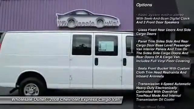 2008 Chevrolet Express Cargo Van Waterford Works NJ 08089 смотреть онлайн