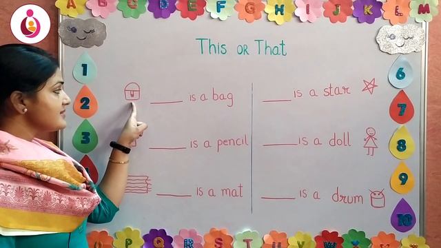 Use of This / That | How to teach "This" "That" to kids | This That for kindergarten | LKG & UKG смотреть онлайн