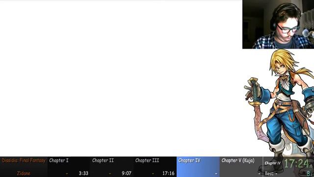 Dissidia Final Fantasy - Zidane% SpeedRun in 34:35 [PSP/Emu] [WR] смотреть онлайн