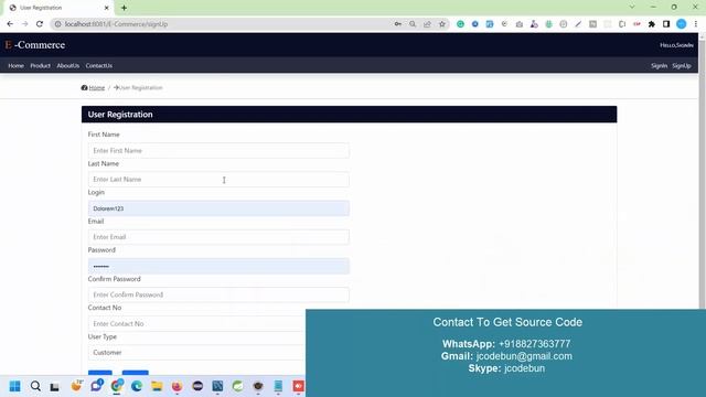Ecommerce project in Spring Boot, Hibernate, JPA with Source Code смотреть онлайн