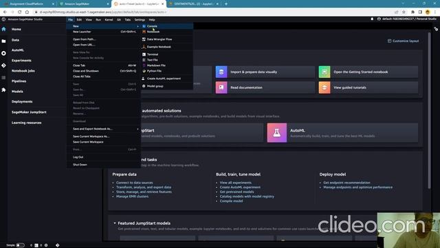 Running IPYNB notebook on Amazon AWS Sagemaker смотреть онлайн