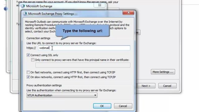 Outlook 2010 set up for Exchange 2013 смотреть онлайн