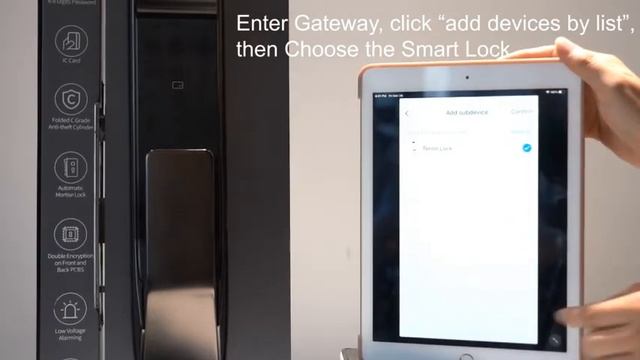 Настройка замка Tenon A2C с мобильным приложение Tuya Smart