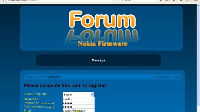 How to Register Into Forum Nokia Firmmware смотреть онлайн
