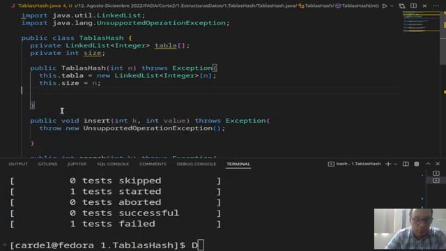 FADA 8 3 Tablas hash смотреть онлайн