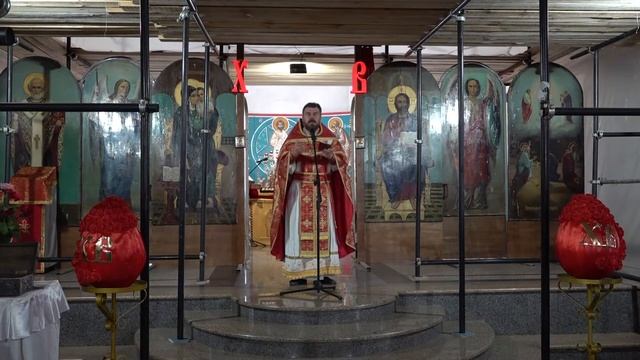 Проповедь настоятеля храма Преображения Господня иерея Виталия Семенова 6 июня 2021 г. смотреть онлайн