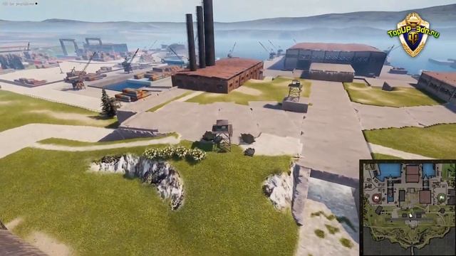 Обзор новой карты "Восточная гавань" для World of tanks смотреть онлайн