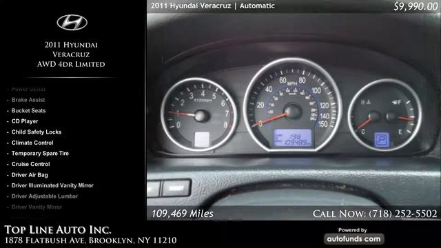 Used 2011 Hyundai Veracruz | Top Line Auto Inc., Brooklyn, NY - SOLD смотреть онлайн