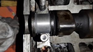 #audi80 ремонт постели распредвала (по дешману ?)