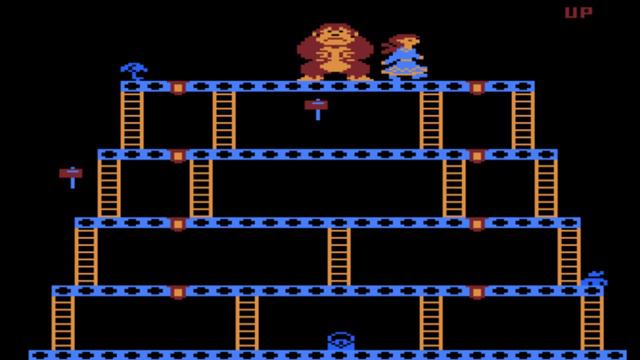 Donkey Kong for the Atari 8-bit family смотреть онлайн
