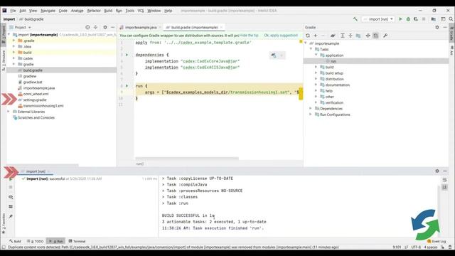 How to build and run a Java example from CAD Exchanger SDK смотреть онлайн