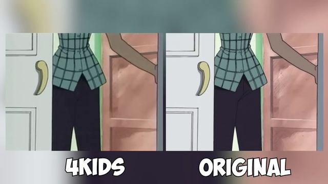 One Piece censorship comparison смотреть онлайн