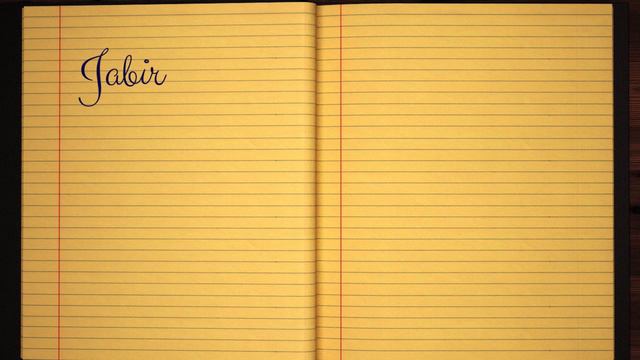 Learn How To Write The Name Jabir Signature Style In Cursive Writing