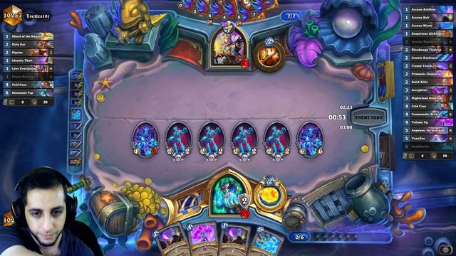 Aggro Burn Mage Hearthstone смотреть онлайн