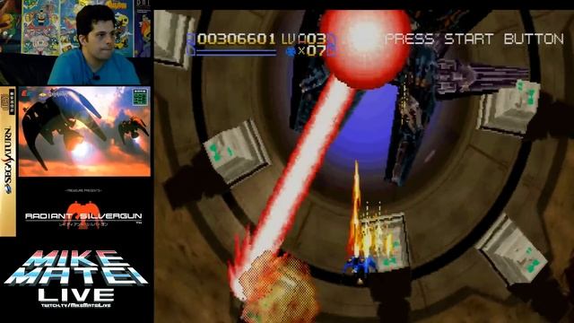 Radiant Silvergun (Sega Saturn) Mike Matei Live