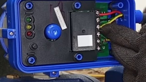 how to wire automatic pump control