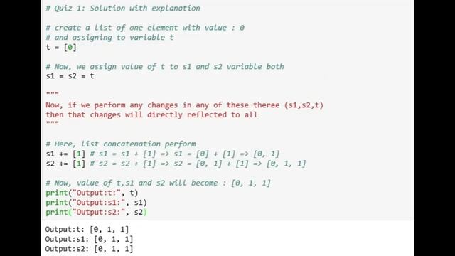Python Quiz Series | Quiz:1 - Checking List Concept | Quiz With Solution смотреть онлайн