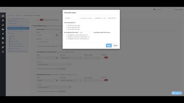 Pay Conditions - Leave Allowance Templates смотреть онлайн