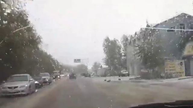 Снег в Красноярске. 29 сентября 2017. Гайдашевка смотреть онлайн