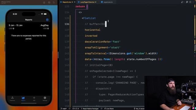 11 - Building an Expense Tracking app with React Native (Expo) смотреть онлайн
