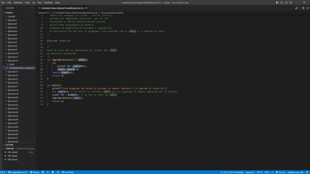 Cristobal Ochoa Cadavid Tarea06 Ejercicio12 c Codigo Visual Studio Code 2023 03 21 22 07 50 смотреть онлайн