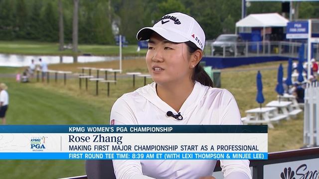 Rose Zhang excited for major test at KPMG Women’s PGA Championship | Golf Central | Golf Channel смотреть онлайн
