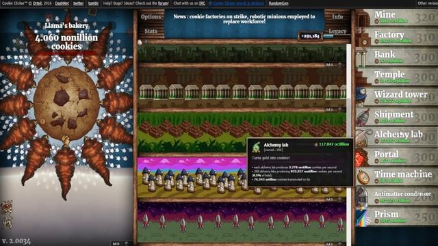 Cookie Clickers Gameplay #60 - Worship The Temple! смотреть онлайн