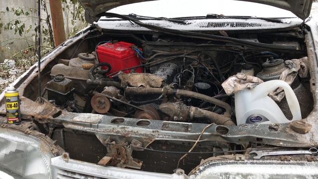ford sierra 2.3D Запуск в мороз після 2 років простою смотреть онлайн