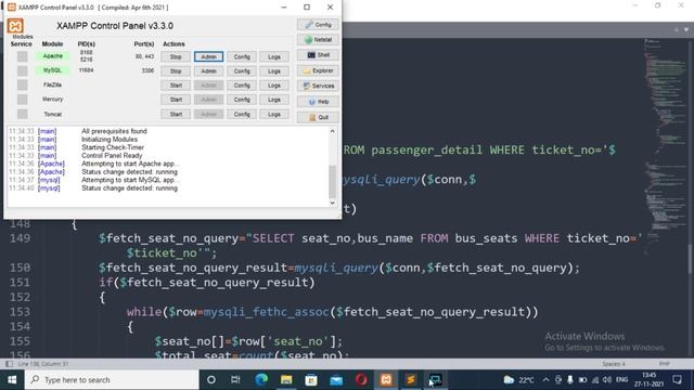 79. Cancel Ticket | Part-3 | PHP, MySQL (XAMPP Server) | Backend Online Bus Booking смотреть онлайн