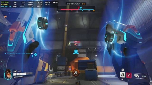 Overwatch 2 | RTX 3080 10GB + Ryzen 5 5600X | 1440P | Epic Settings смотреть онлайн
