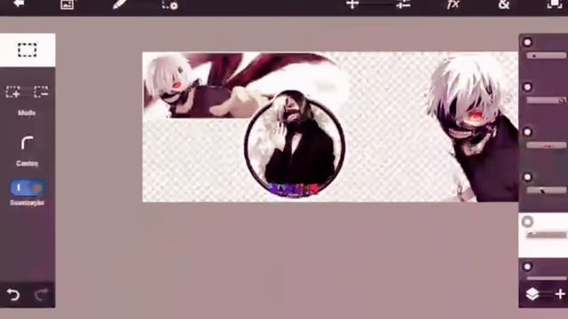 Speed Art - Banner : @AnimeTokyo ghoul [Ps Touch/Android] 《Tio kaneki》 смотреть онлайн