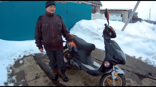 Обзор на скутер Flash ZW150T-8 150cc смотреть онлайн