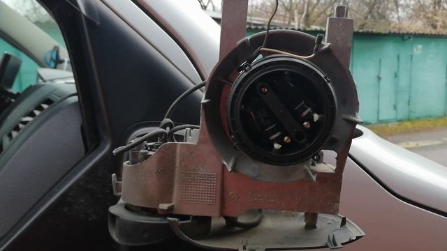 Фольксваген т5, замена электропривода регулировки зеркала. смотреть онлайн
