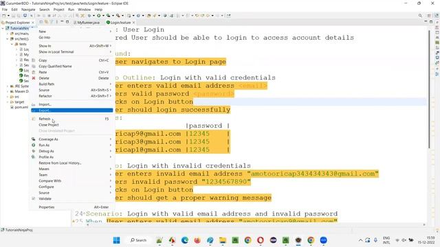 Using pretty in Cucumber options of Runner class (Cucumber BDD - Part 23) смотреть онлайн