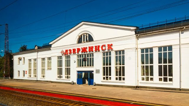 Дзержинск из окна поезда 2020