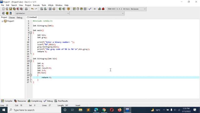 C Program to Convert Binary Code of a Number into its Equivalent Gray’s Code using Recursion смотреть онлайн