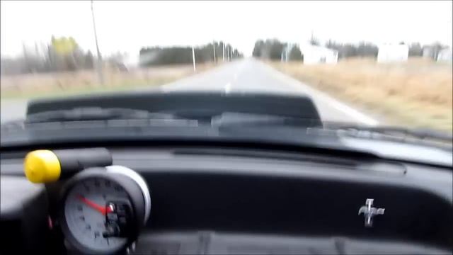 Mustang LX 347 BURNOUT again... смотреть онлайн