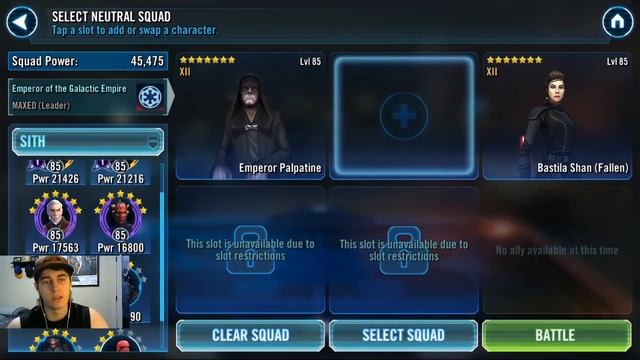 Ahsoka Fulcrum and OG Lando are great slot ins! More 3v3 Theory Craft Defense Testing | SWGoH смотреть онлайн