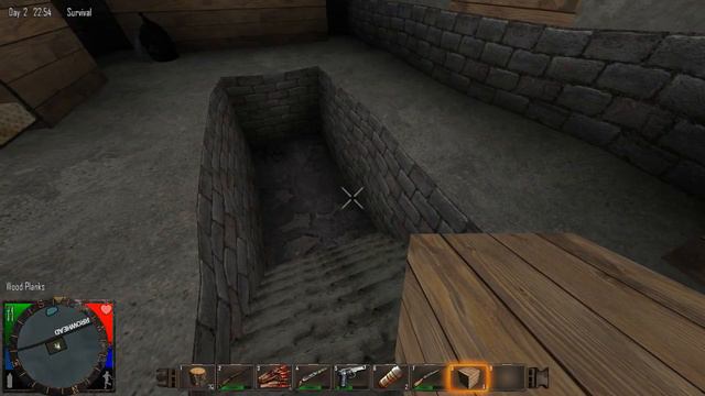 7 Days To Die - Зимний Гараж #12 (Женя и Олег) смотреть онлайн