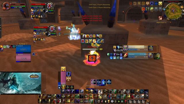 Prot Pala(Protonex)+Resto Shaman(Sevawow)2v2 Vs MP (Warmane/Blackrock) смотреть онлайн