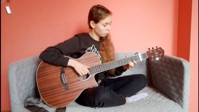Billie Eilish - when the party's over (fingerstyle guitar cover) смотреть онлайн